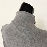 リブボタンスタンドZIPトップス | non-hedge | 詳細画像24