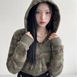 カーキ | 迷彩パーカー | non-hedge
