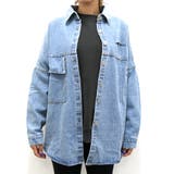 バックプリントダメージデニムシャツ レディース ファッション | non-hedge | 詳細画像10