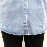 バックプリントダメージデニムシャツ レディース ファッション | non-hedge | 詳細画像19