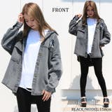 バックプリントダメージデニムシャツ レディース ファッション | non-hedge | 詳細画像5