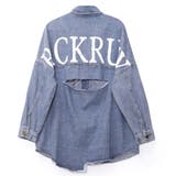 バックプリントダメージデニムシャツ レディース ファッション | non-hedge | 詳細画像22