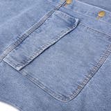 バックプリントダメージデニムシャツ レディース ファッション | non-hedge | 詳細画像26