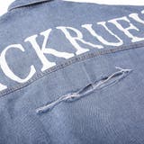 バックプリントダメージデニムシャツ レディース ファッション | non-hedge | 詳細画像27