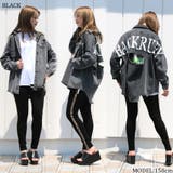 バックプリントダメージデニムシャツ レディース ファッション | non-hedge | 詳細画像36