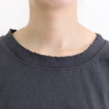 バックロゴダメージTシャツ レディース ファッション | non-hedge | 詳細画像12