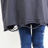 バックロゴダメージTシャツ レディース ファッション | non-hedge | 詳細画像16