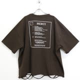 バックロゴダメージTシャツ レディース ファッション | non-hedge | 詳細画像18