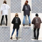 バックロゴダメージTシャツ レディース ファッション | non-hedge | 詳細画像30