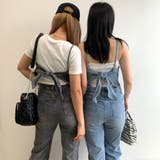 デニムベアオールインワン レディース ファッション | non-hedge | 詳細画像10