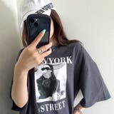 ダメージ転写プリントTシャツ レディース ファッション | non-hedge | 詳細画像5