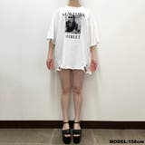 ダメージ転写プリントTシャツ レディース ファッション | non-hedge | 詳細画像8