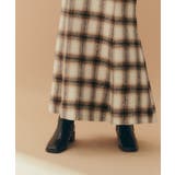 チェックマーメイドスカート 大きなチェック柄が目を惹くロングスカート ボトムス | titivate | 詳細画像14