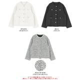 ツイードジャケット レディース ジャケット | titivate | 詳細画像5