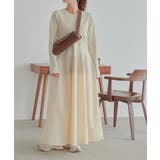 ドッキングボリュームスカートワンピース ニット レディース | titivate | 詳細画像16