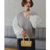 袖フリルデザインギャザーブラウス | titivate | 詳細画像13 