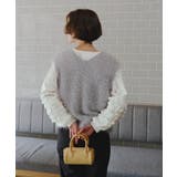 袖フリルデザインギャザーブラウス | titivate | 詳細画像14 