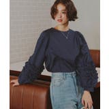 袖フリルデザインギャザーブラウス | titivate | 詳細画像15 