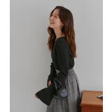 ボートネックベルスリーブニット | titivate | 詳細画像29 