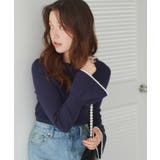 ボートネックベルスリーブニット | titivate | 詳細画像31 