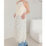 フラワーフリンジキャミソールワンピース | titivate | 詳細画像12 