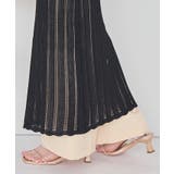 柄編みノースリワンピース | titivate | 詳細画像15 