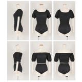 パフスリーブセパレートビキニ/水着 水着体型カバー | titivate | 詳細画像4 