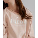 裏起毛ロゴプリントプルオーバー トップス レディース | titivate | 詳細画像11 