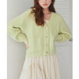 ポケット付きVネックニットカーディガン トップス レディース | titivate | 詳細画像18 