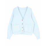 ポケット付きVネックニットカーディガン トップス レディース | titivate | 詳細画像12 