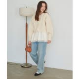 ペプラムレイヤードニットカーディガン | titivate | 詳細画像14 