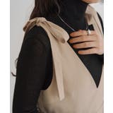 ショルダーリボン付オールインワン | titivate | 詳細画像10 