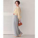 インタックセンタープレスワイドパンツ | titivate | 詳細画像30 