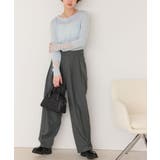 インタックセンタープレスワイドパンツ | titivate | 詳細画像31 