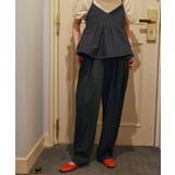 インタックセンタープレスワイドパンツ | titivate | 詳細画像3 