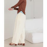 インタックセンタープレスワイドパンツ | titivate | 詳細画像5 