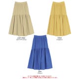 コットン混ティアードデザインスカート | titivate | 詳細画像7 