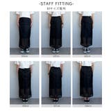 オーガンジーIラインシアースカート | titivate | 詳細画像5 