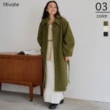ランタンスリーブロングコート | titivate | 詳細画像1