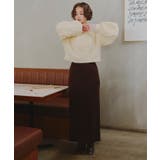 透かし編み刺繍クロップドプルオーバー | titivate | 詳細画像8 