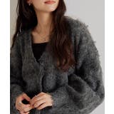 ブークレシャギーVネックカーディガン | titivate | 詳細画像30 