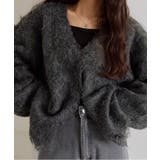 ブークレシャギーVネックカーディガン | titivate | 詳細画像16 