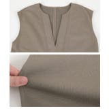 深Vネックスウェットベスト | titivate | 詳細画像2 