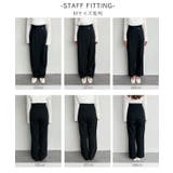 ラップ風デザインハイウエストパンツ | titivate | 詳細画像11