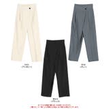 ラップ風デザインハイウエストパンツ | titivate | 詳細画像12