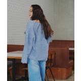 深Vネックボリュームスリーブニット | titivate | 詳細画像11 