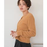 クルーネックミニシャギーニットカーディガン | titivate | 詳細画像30 