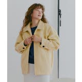 フェイクウールミドル丈ステンカラージャケット | titivate | 詳細画像7