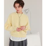 スウェットライククルーネックニット | titivate | 詳細画像12 