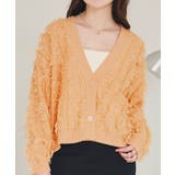 フリンジニットカーディガン | titivate | 詳細画像11